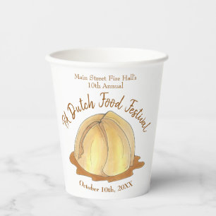 Apple Dumplings Amish Pennsylvania PA Nederlands e Papieren Bekers