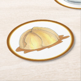 Apple Dumplings Amish Pennsylvania PA Nederlands e Ronde Kartonnen Onderzetter