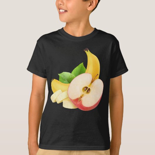 Apple en banaan t-shirt (Voorkant)