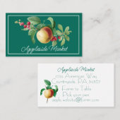 Apple en Berry Stem Visitekaartje (Voorkant / Achterkant)