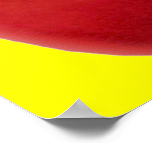 Apple en boekworm poster (Hoek)