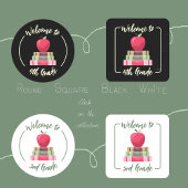 Apple en Books Chalkboard Back-to-School Sticker