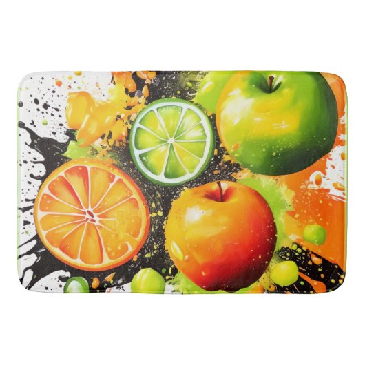 Apple en Citrus Burst Badmat (Voorkant)