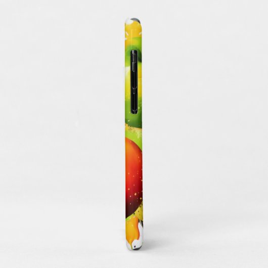 Apple en Citrus Burst Case-Mate iPhone Case (Achterkant/links)