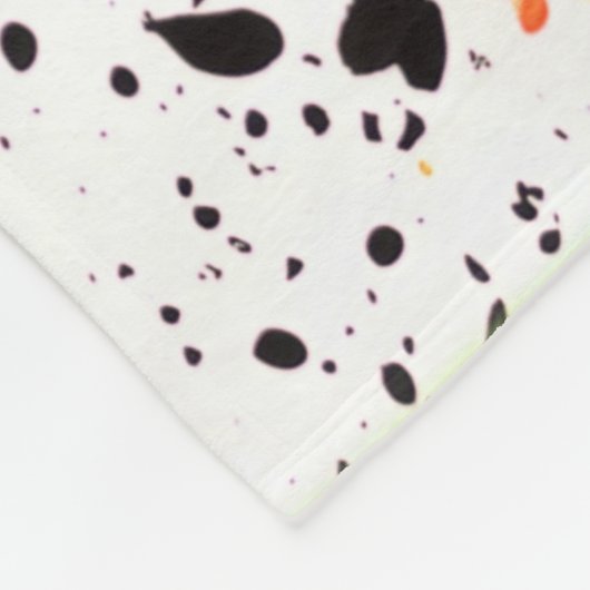 Apple en Citrus Burst Fleece Deken (Hoek)