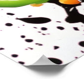 Apple en Citrus Burst Poster (Hoek)