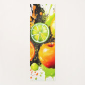 Apple en Citrus Burst Yogamat (Voorkant)