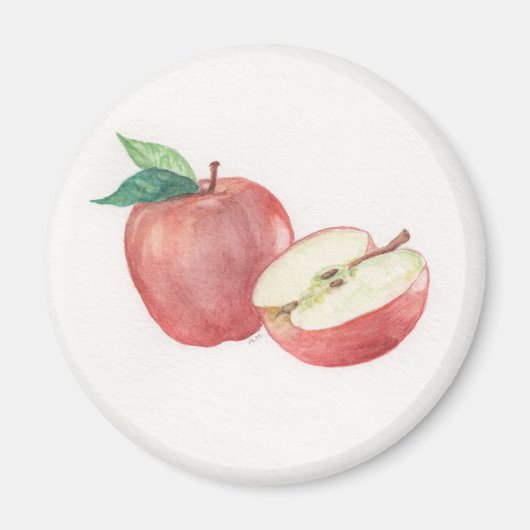 Apple en een half magneet (Voorkant)