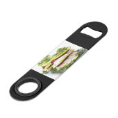Apple en forel-appetizer speed flessenopener (Achterkant Gekanteld)