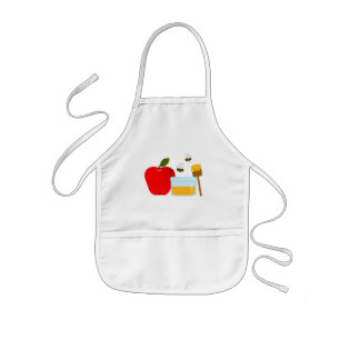 Apple en Kinder honing Apron Schort