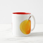 Apple en Sinaasappel van JML Tweekleurige Koffiemok (Voorkant rechts)