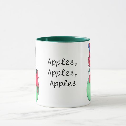 Apple Fairy Mok (Midden)