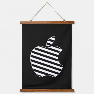 Apple Fan Art Logo Hangend Wandkleed