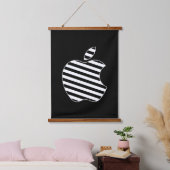 Apple Fan Art Logo Hangend Wandkleed (Slaapkamer)