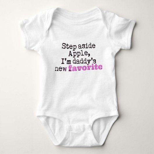 Apple Fan Dad Romper (Voorkant)