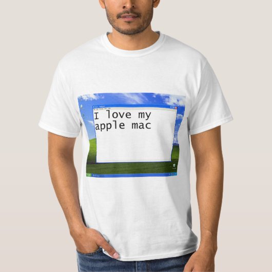 Apple fanboy shirt (Voorkant)