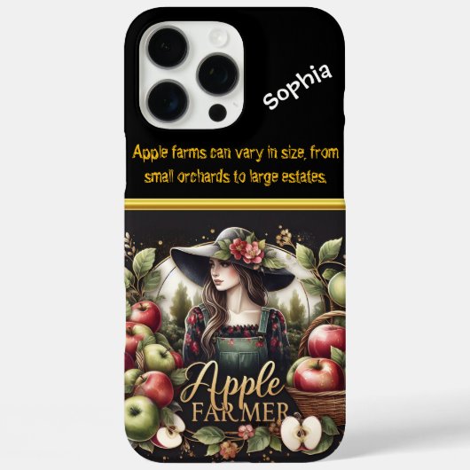 Apple Farmer te midden van oogst premie Case-Mate iPhone Case (Achterkant)