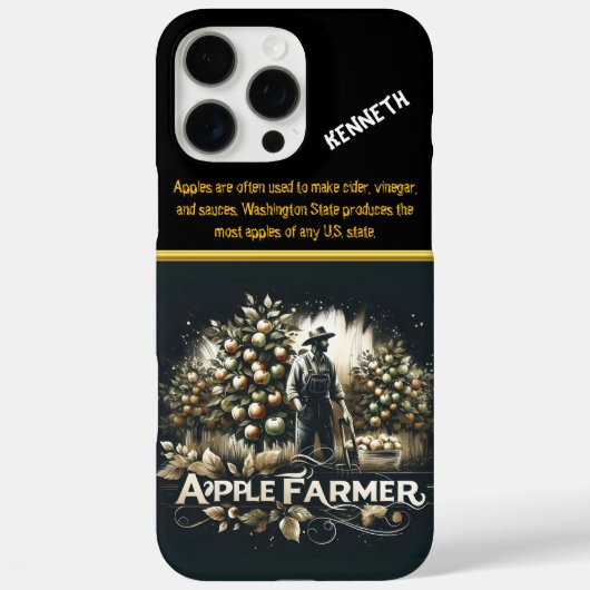Apple Farmer zorgt voor overvloedige boomgaarden Case-Mate iPhone Case (Achterkant)