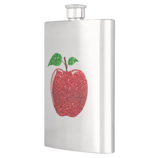 Apple Faux Red Glitter Flacon (Links)