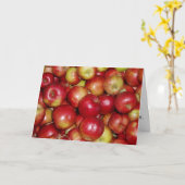"Apple" felicitatie Kaart (Gele Bloem)