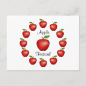 Apple Festival Briefkaart (Voorkant)