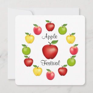 Apple Festival uitnodiging