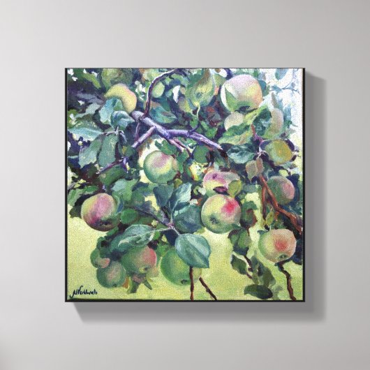 Apple-filiaal. Canvas Afdruk (Voorkant)
