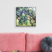 Apple-filiaal. Canvas Afdruk (Insitu (Woonkamer))