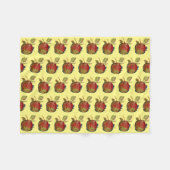 Apple Fleece Deken (Voorkant (Horizontaal))