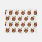 Apple Fleece Deken (Voorkant (Horizontaal))