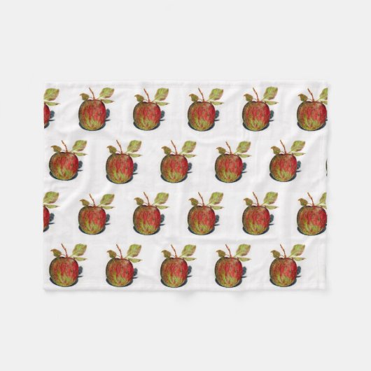 Apple Fleece Deken (Voorkant (Horizontaal))