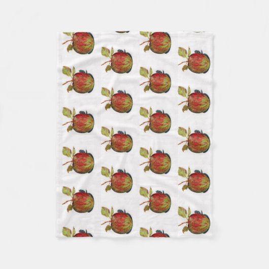 Apple Fleece Deken (Voorkant)