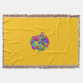 Apple Floral Deken (Voorkant)