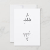 Apple Food Label Tent Kaart (Voorkant)