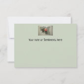 Apple for Appreciation Dank je platte kaart (Achterkant)