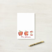 Apple for School Teacher Apples Gift Post-it® Notes (Op bureau)