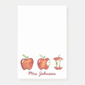 Apple for School Teacher Apples Gift Post-it® Notes (Voorkant)