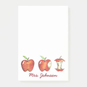 Apple for School Teacher Apples Gift Post-it® Notes