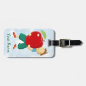 Apple for Teacher Bagagelabel (Voorkant horizontaal)