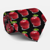 APPLE FOR TEACHER tie Stropdas (Opgerold)