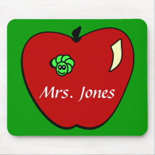 Apple for the Teacher Mousepad Muismat