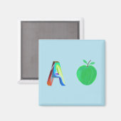 Apple Fridge Magnet (Voorkant / Achterkant)