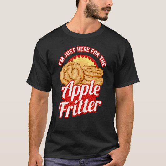 Apple Fritter Recipes Donuts Bread Gluten Free Veg T-shirt (Voorkant)