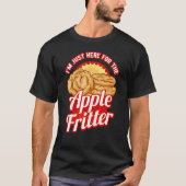 Apple Fritter Recipes Donuts Bread Gluten Free Veg T-shirt (Voorkant)