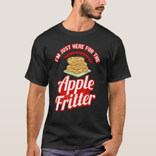 Apple Fritter Recipes Donuts Bread Gluten Free Veg T-shirt (Voorkant)