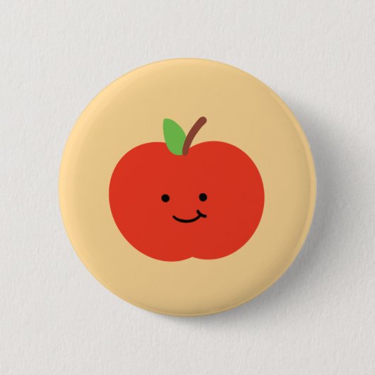 Apple Fruit Button (Voorkant)