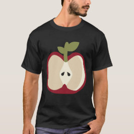 Apple Fruit Easy Lazy DIY Halloween Costume T-shirt