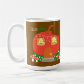 Apple Fruit Frog House Koffiemok (Links)