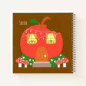 Apple Fruit Frog House Notitieboek (Achterkant)