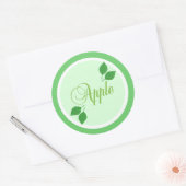 Apple Fruit Label Sticker (Envelop)